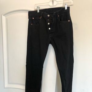 Levi’s 501 Black Denim Jeans